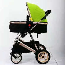 Buggy en acier, voiture de luxe, berceaux poussettes, poussette de bébé portable, buggy